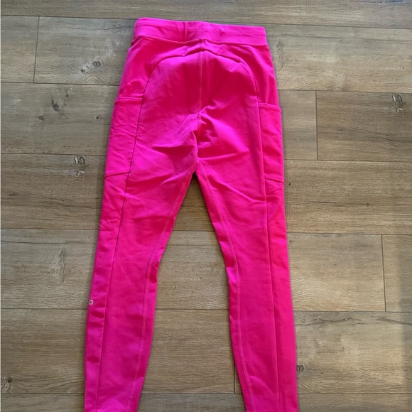 Alo Yoga Pink Tie Leggings - Picture 2 of 3